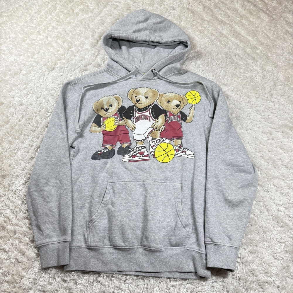 Chinatown Market Hoodie Men S Basketball Triple Bear Pullover Street Polo Teddy